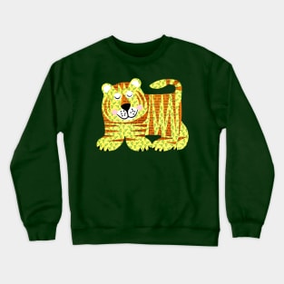 Cute Tiger Crewneck Sweatshirt